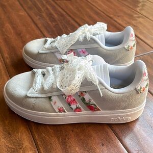 Custom Love Shack Fancy inspired Adidas